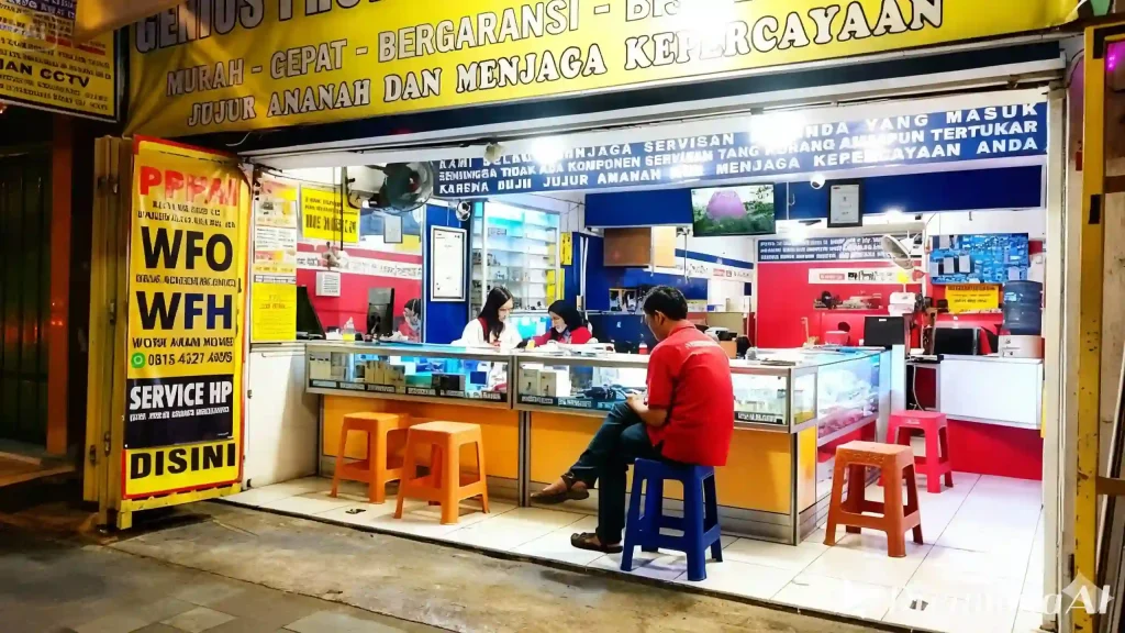 service hp bisa ditunggu